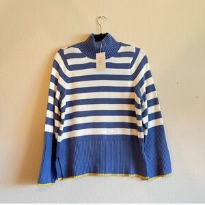 blue stripe sweater